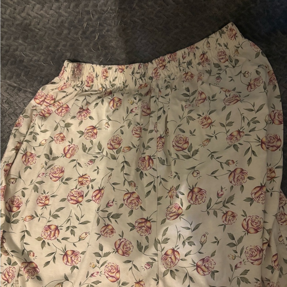 Floral Print Women's Skirt